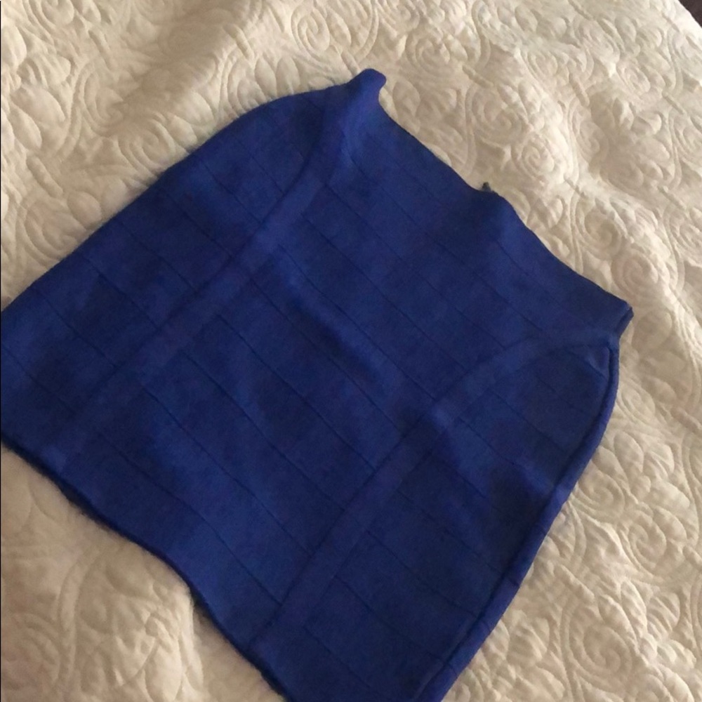 Guess Blue Bandage Skirt✨